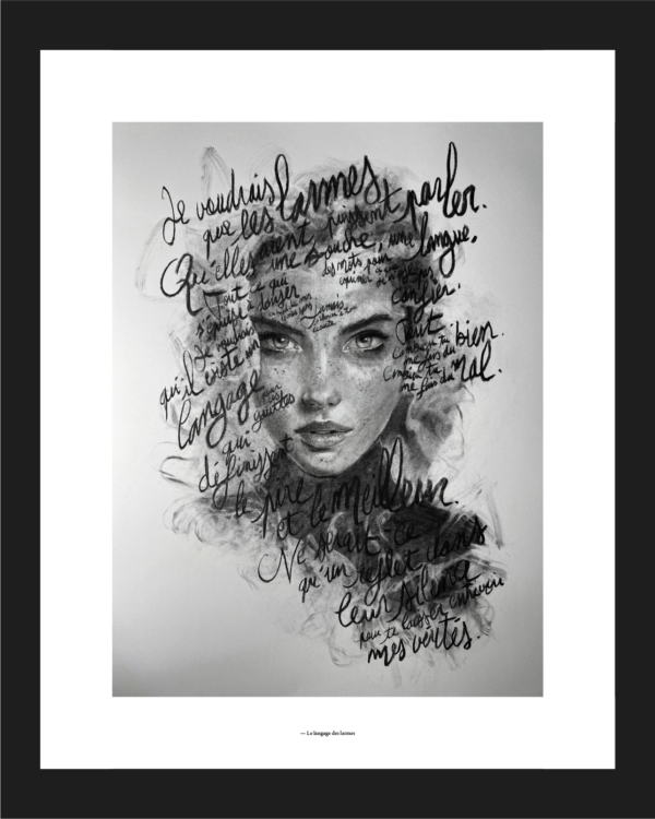 — Le langage des larmes (Édition d'Art limitée) [Collection privée]