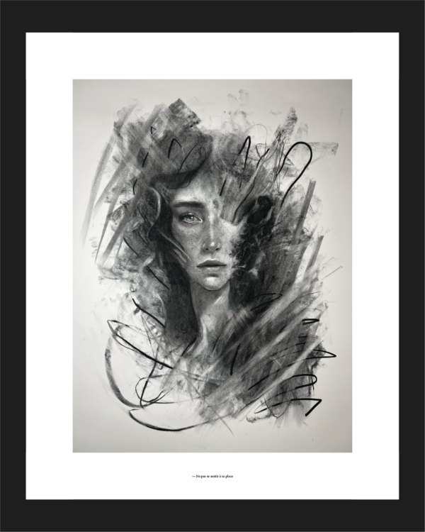 — Ne pas se sentir à sa place (Édition d'Art limitée) [Collection privée]